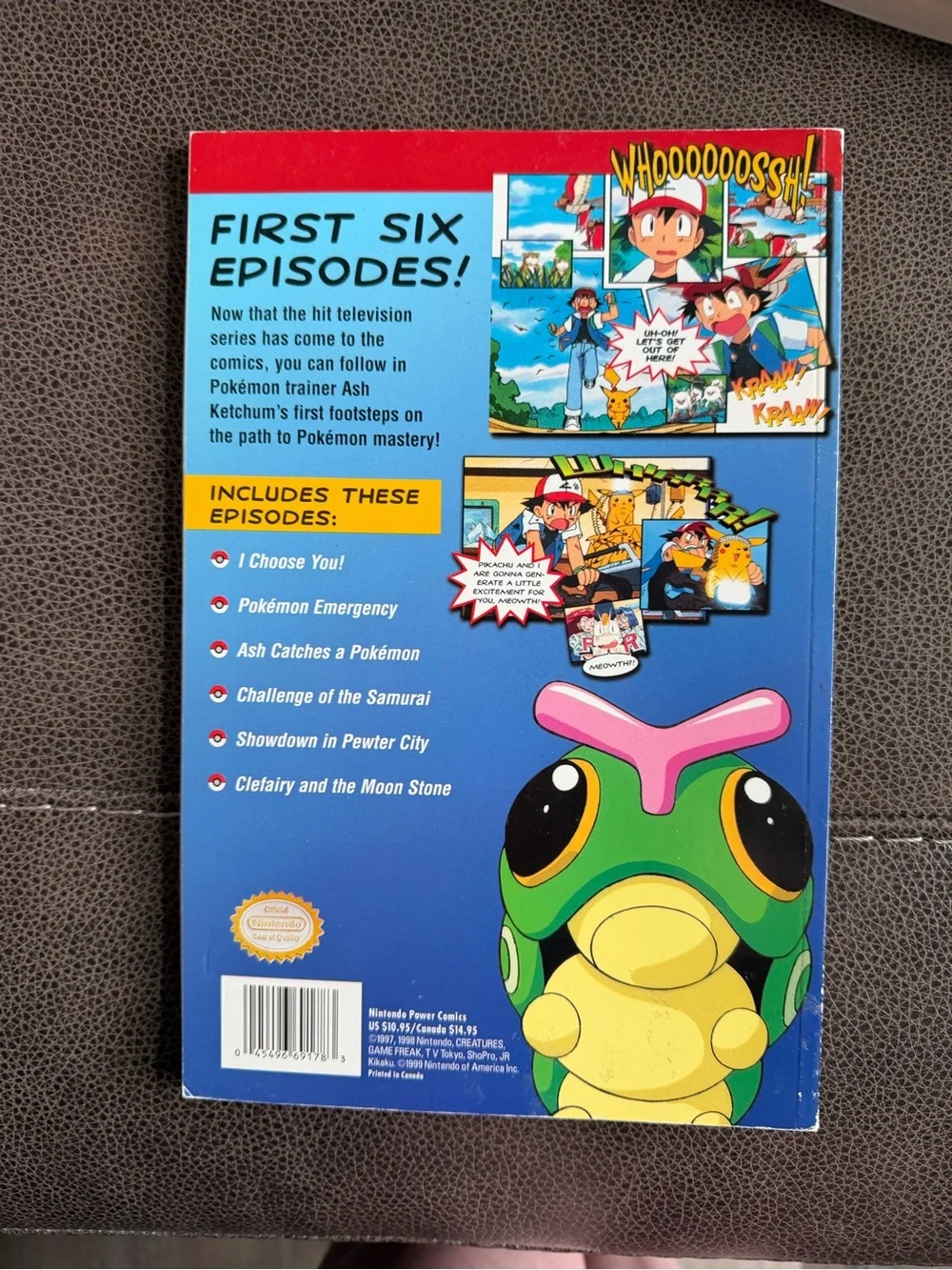 Pokémon TV Animation Comic – I Choose You! (Nintendo Power / Viz Comics)